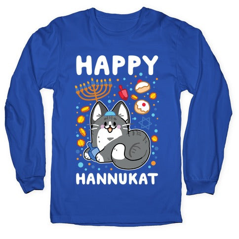 Happy Hannukat Longsleeve Tee